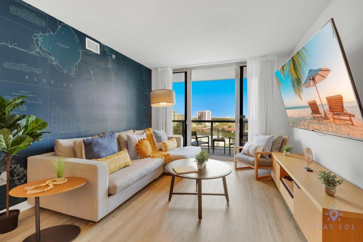 Infinite Views, Amazing Pool, Gym, Near Beach Hallandale Beach Bagian luar foto