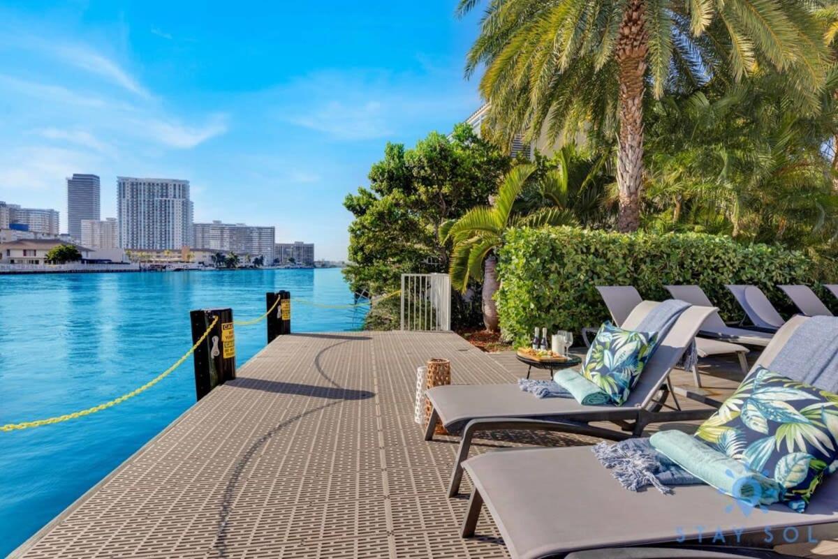 Infinite Views, Amazing Pool, Gym, Near Beach Hallandale Beach Bagian luar foto